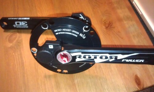 Rotor Cranks assembled